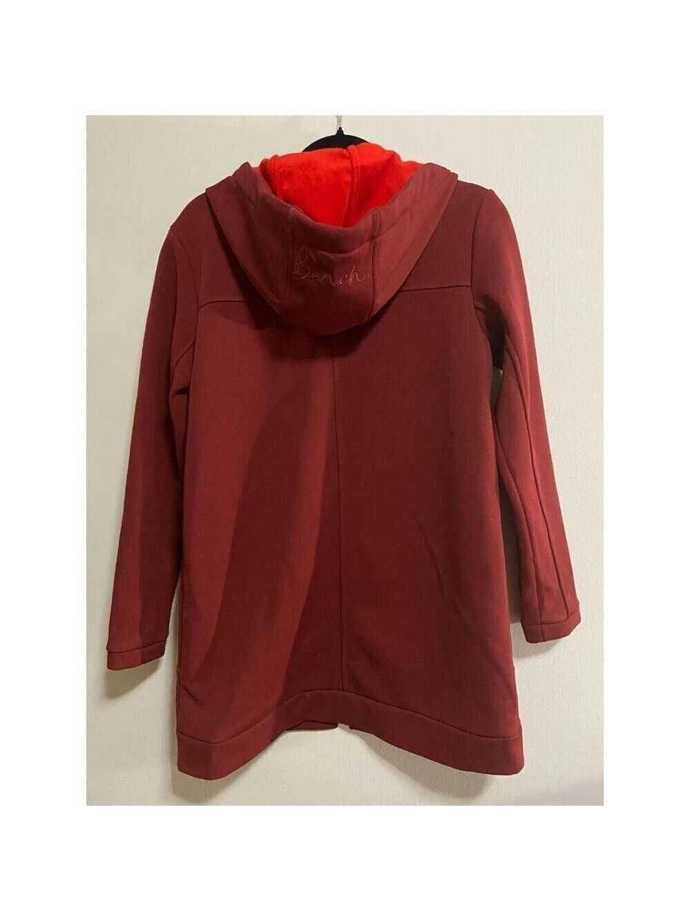 Bench Women's Zip-Up Wine Color Jacket Size M - Picture 11 of 12